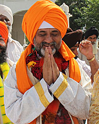 Baba Kulwant Singh ji Jathedar Takhat Sachkhand Shri Hazur Sahib, Harry Baweja and Kanwardeep Singh Baweja