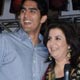 Vijender Singh and Farah Khan