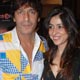 Chunky Pandey with wife