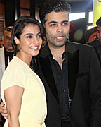 Kajol and Karan Johar