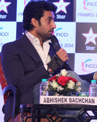 Abhishek Bachchan at the Federation of Indian Chambers of Commerce and Industry (FICCI) Frames 2014