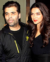 Hrithik Roshan, Karan Johar, Deepika Padukone and Arjun Kaoor