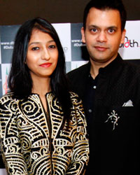 Nachiket Barve with his wife Surabhi Lokre