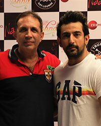 Parvez Damania with Aslam Khan