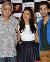 Hansal Mehta, Patralekha and Rajkummar Rao