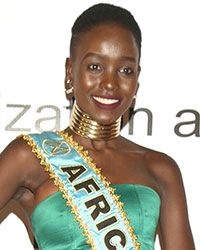 Miss World Africa 201, Magline Jeruto from Kenya