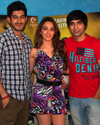 Mohit Marwah, Kiara Advani and Arfi Lamba at Fugly Film Media Interactions