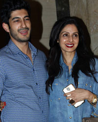 Mohit Marwah and Sridevi