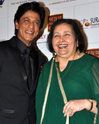 Shah Rukh Khan and Pamela Chopra