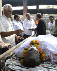 Funeral of Actor Rajesh Vivek