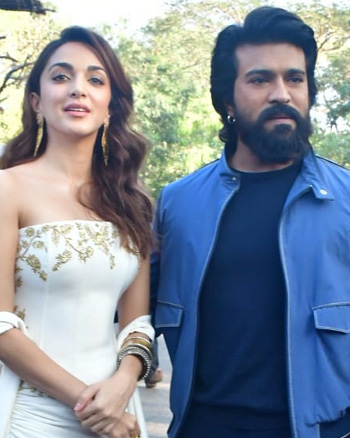 Kiara Advani and Ram Charan