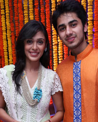 Hrishita Bhatt with Sahil