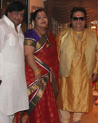 Govind Bansal, Rema Bansal, Bappi Lahiri, Bappa Lahiri, Chitrani Lahiri, Tanisha and Verma Lahiri