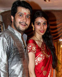 Bappa Lahiri and Tanisha Verma Lahiri