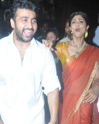 Raj Kundra and Shilpa Shetty