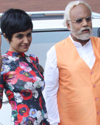 Mandira Bedi and Manish Kumar Jhangra