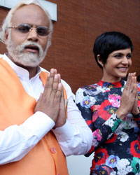 Mandira Bedi and Manish Kumar Jhangra