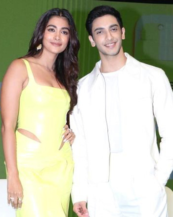 Pooja Hegde and Vedang Raina