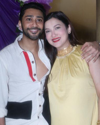 Zaid Darbar and Gauahar Khan