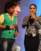 Veena Malik and Rajan Verma