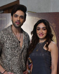 Parth Samthaan and Khushali Kumar promote their upcoming movie Ghudchadi