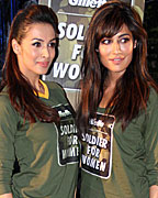 Chitrangada Singh and Malaika Arora