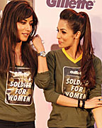 Chitrangada Singh and Malaika Arora