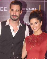 Daniel Weber and Sunny Leone