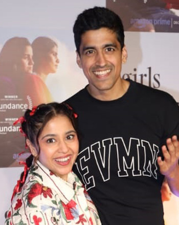 Shweta Tripathi and Chaitanya Sharma