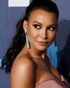 Actress Naya Rivera arrives at the 24th Annual GLAAD Media Awards at JW Marriott Los Angeles at L.A. LIVE in Los Angeles