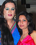 Laxmi Narayan Tripathi and Sonia Mayer