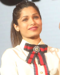 Freida Pinto, Sachin Tendulkar and Shah Rukh Khan