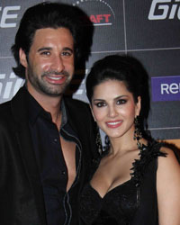 Daniel Weber and Sunny Leone