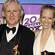 James Cameron and wife actress Suzy Amis arrive at the Fox after party in Los Angeles after the 67th annual Golden Globe Awards