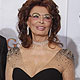 Director Michael Haneke, winner of the best foreign language film for `The White Ribbon` from Germany, poses with presenter Sophia Loren