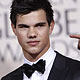 Actor Taylor Lautner arrives at the 67th annual Golden Globe Awards in Beverly Hills