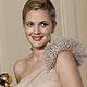 Drew Barrymore poses with her award for best actress in a mini-series at the 67th annual Golden Globe Awards in Beverly Hills