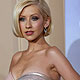 Christina Aguilera poses backstage at the 67th annual Golden Globe Awards