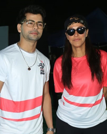 Siddharth Nigam and Neha Dhupia