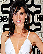 Actress Perrey Reeves arrives at the HBO after party after the 70th annual Golden Globe Awards in Beverly Hills