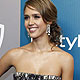 Jessica Alba poses at the 13th annual Warner Bros and InStyle after party after the 69th annual Golden Globe Awards