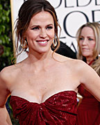 Actress Jennifer Garner arrives at the 70th annual Golden Globe Awards in Beverly Hills