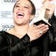 Actress S. Epatha Merkerson poses with award at the 63rd Annual Golden Globe Awards in Beverly Hills