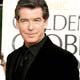 Actor Pierce Brosnan and wife Keely Shaye Smith arrive at the 63rd Annual Golden Globe Awards in Beverly Hills