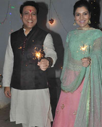 Govinda and Tina Ahuja