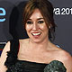 Lola Duenas smiles as she poses backstage after receiving the Best Actress award during the Spanish Film Academy`s Goya awards