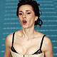 Spanish actress Fanny Gautier poses for photographers upon her arrival at the Spanish Film Academy`s Goya awards