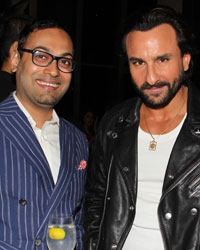 Saif Ali Khan with Che Kurrien