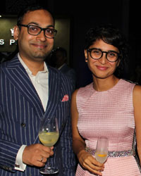 Kiran Rao with Che Kurrien, Editor, GQ India and Vijendra Bhardwaj