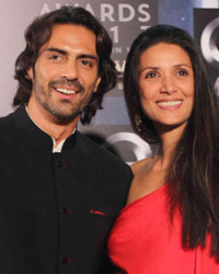 Arjun Rampal and Mehr Jessia